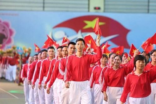 Đoàn Thể thao Hà Nội dự Đại hội Thể thao toàn quốc lần thứ X với 1.243 huấn luyện viên, vận động viên