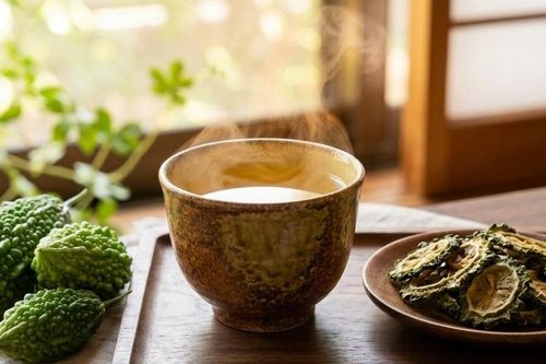 Vì sao người Nhật Bản uống trà mướp đắng mỗi ngày?