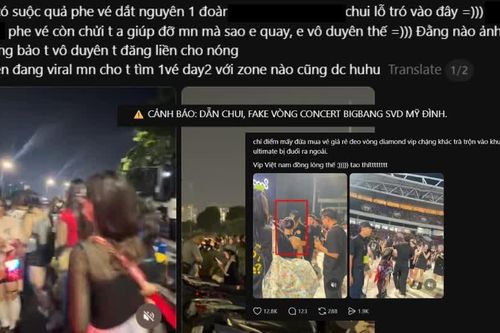Concert BIGBANG tại Hà Nội: Phát hiện nhiều người đeo vòng 'pha-ke', phe vé dẫn khách chui