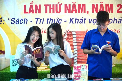 Đắk Lắk nuôi dưỡng thói quen đọc sách