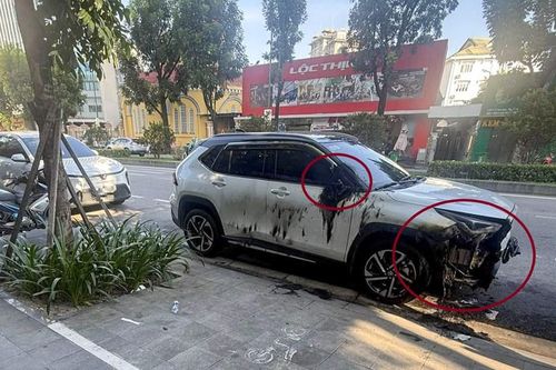 Xác định được nghi phạm đốt ô tô đang đậu trên đường phố ở Huế