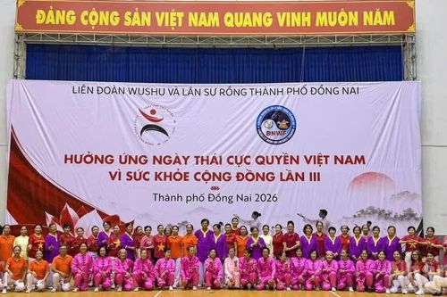 [Ảnh] Sôi nổi 'Ngày Thái cực quyền - Vì sức khỏe cộng đồng' lần thứ III tại Hà Nội