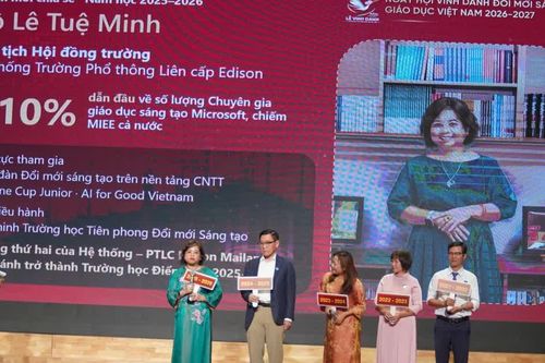 Vinh danh 37 trường học điển hình và hơn 4.300 chuyên gia giáo dục sáng tạo
