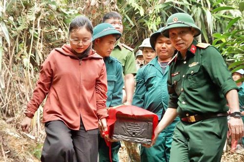 Tìm thấy hài cốt liệt sĩ Lê Tước, nhân viên Báo Cứu Quốc