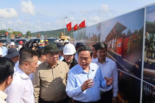 Chủ tịch Quốc hội Trần Thanh Mẫn kiểm tra tiến độ các công trình APEC 2027