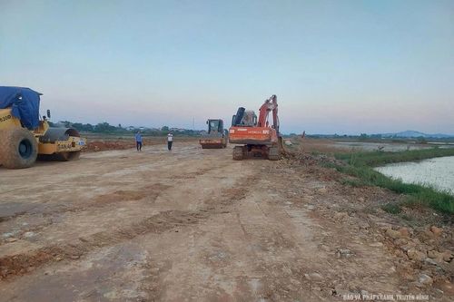 Tháo gỡ điểm nghẽn, tăng tốc thi công và giải ngân các dự án giao thông khu vực Hà Trung