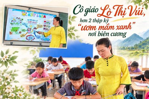 Gieo chữ nơi 'lưng trời'