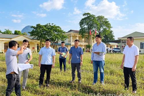 Xã Ngọc Sơn làm sạch dữ liệu đất đai