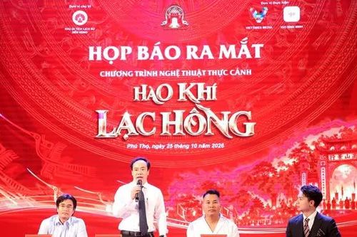 Chương trình nghệ thuật thực cảnh “Hào khí Lạc Hồng” dự kiến ra mắt trong 2 đêm 21/11 và 23/11