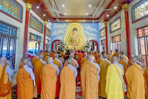 Lễ an vị Phật, khánh tạ Tam bảo tịnh thất Liên Nghiêm (xã Hưng Long, TP.HCM)