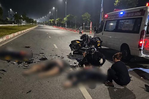 Hai xe máy va chạm lúc rạng sáng, 4 người tử vong tại Hải Phòng