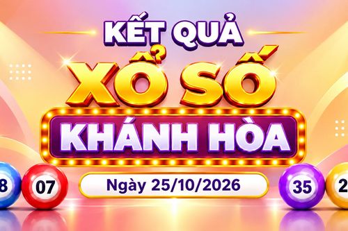 XSKH 25/10 - Kết quả xổ số Khánh Hòa hôm nay 25/10/2026