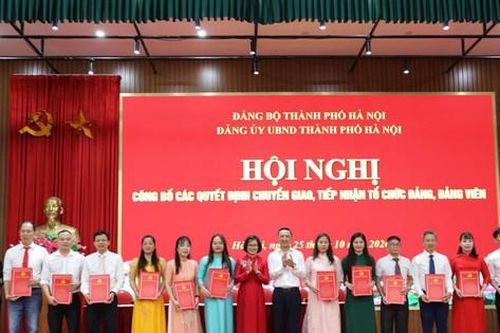 Hà Nội chuyển giao 97 tổ chức Đảng tại các khu công nghiệp về xã, phường