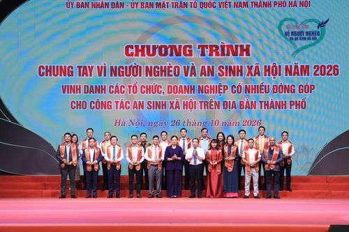 Hà Nội: Hơn 77 tỷ đồng đăng ký ủng hộ Quỹ 'Vì người nghèo' và an sinh xã hội