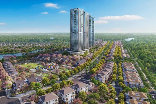 Rừng Hồng - trung tâm phân khu Mùa Lễ Hội tại Eco Retreat