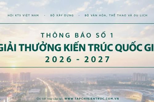 Phát động Giải thưởng Kiến trúc quốc gia 2026–2027