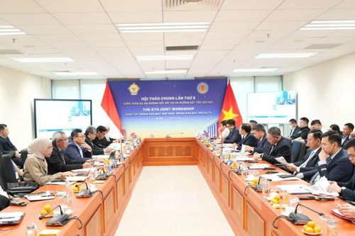 Việt Nam-Indonesia chia sẻ kinh nghiệm kiểm toán dự án đường sắt đô thị và đường sắt tốc độ cao