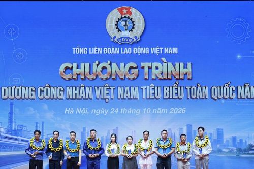Tôn vinh những công nhân tiêu biểu bằng lao động sáng tạo và nghị lực sống