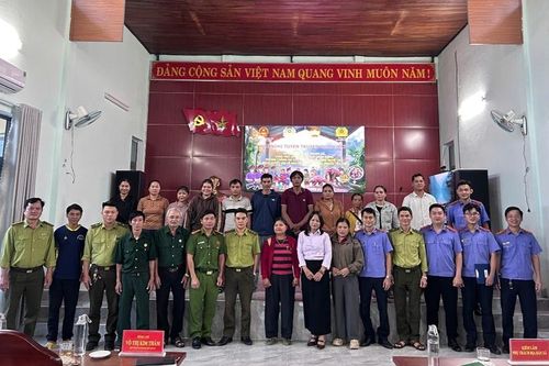 VKSND khu vực 9, TP Đà Nẵng phối hợp tổ chức tuyên truyền pháp luật tại xã Phước Hiệp
