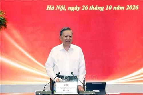 Tổng Bí thư, Chủ tịch nước Tô Lâm chủ trì phiên họp về đối ngoại và hội nhập quốc tế