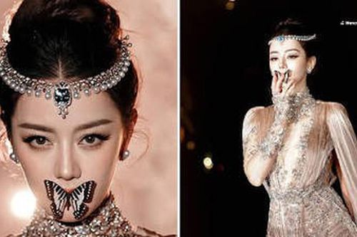 Sự thật màn trình diễn 'cánh bướm trên môi' của Địch Lệ Nhiệt Ba