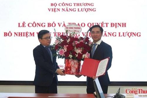 Bộ Công Thương trao quyết định bổ nhiệm Viện trưởng Viện Năng lượng