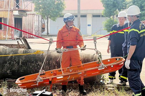 Công an thành phố Đồng Nai tham gia huấn luyện nâng cao nghiệp vụ cứu nạn, cứu hộ với chuyên gia Nhật Bản