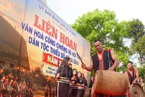 Đặc sắc liên hoan văn hóa cồng chiêng và hội thao dân tộc thiểu số xã Ia Grai