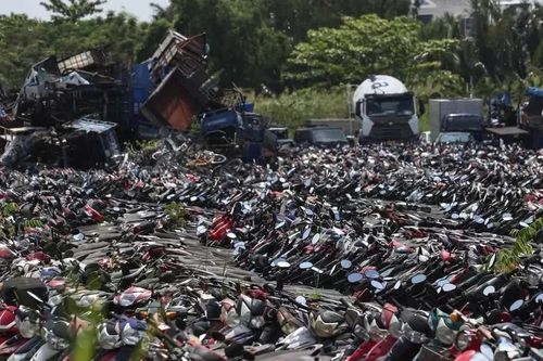 Hàng chục nghìn xe máy bị tịch thu bán phế liệu: Người trúng đấu giá được sử dụng thế nào?