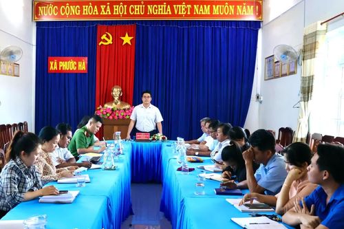 Xã Phước Hà phấn đấu đạt 681 người tham gia bảo hiểm xã hội