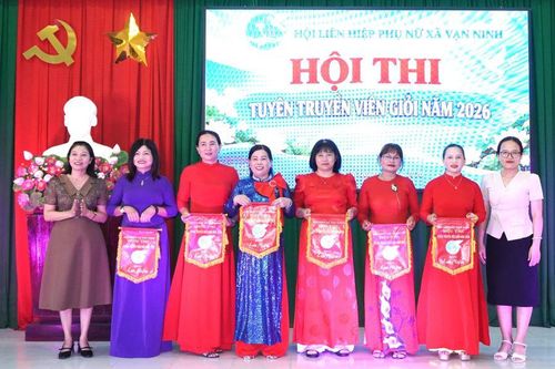 Hội Liên hiệp Phụ nữ xã Vạn Ninh tổ chức Hội thi tuyên truyền viên giỏi năm 2026
