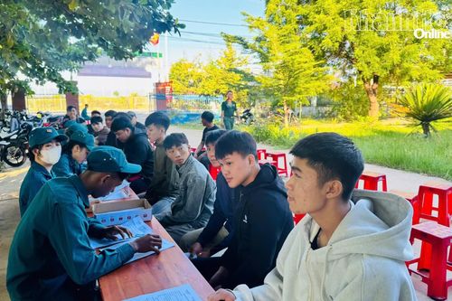 Xã Ninh Hải triển khai khám sơ tuyển nghĩa vụ quân sự năm 2027