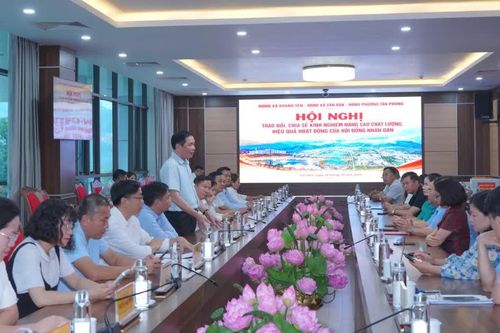 HĐND xã Khánh Yên, Văn Bàn và phường Tân Phong (Lai Châu) chia sẻ kinh nghiệm nâng cao chất lượng hoạt động