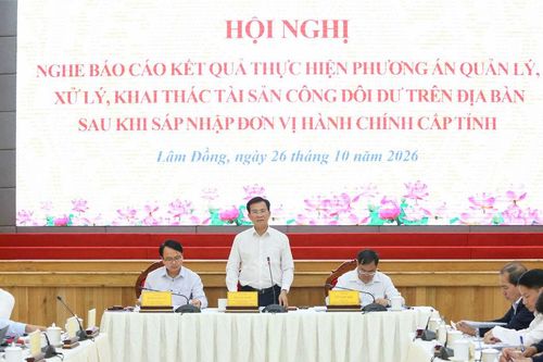 Đến ngày 15/11, Lâm Đồng phải xử lý xong tài sản công dôi dư