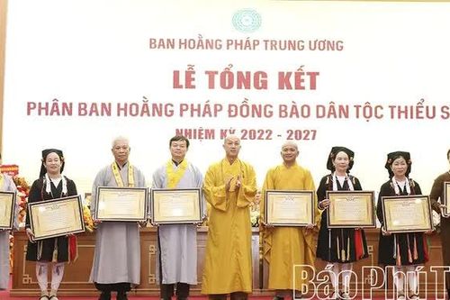 Tổng kết Phân ban Hoằng pháp đồng bào dân tộc thiểu số nhiệm kỳ 2022-2027
