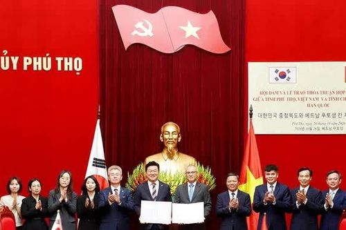 Tỉnh Phú Thọ và tỉnh Chungcheongbuk (Hàn Quốc): Nâng tầm hợp tác hữu nghị, mở ra chu kỳ phát triển toàn diện, bền vững
