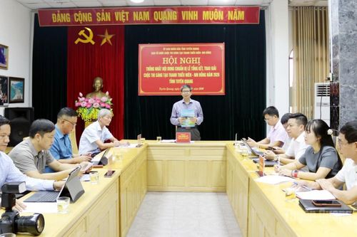Thống nhất công tác chuẩn bị Lễ tổng kết, trao giải cuộc thi sáng tạo thanh thiếu niên - nhi đồng năm 2026