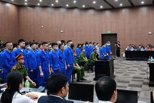 Những hình ảnh tại phiên tòa xét xử Mr Pips Phó Đức Nam và 187 đồng phạm
