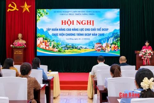 Nâng cao năng lực thực hiện Chương trình mỗi xã một sản phẩm