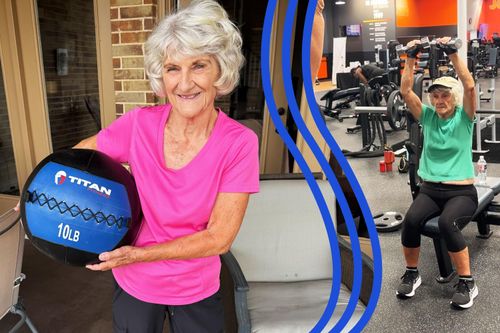 Cụ bà 90 tuổi tập gym để vơi nỗi buồn sau khi chồng qua đời