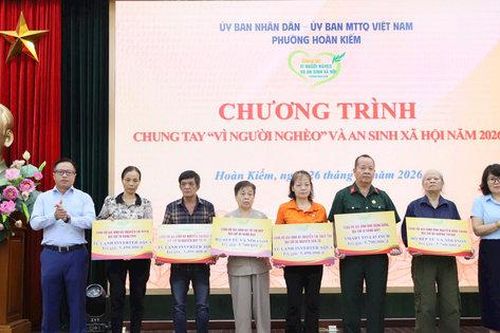 Phường Hoàn Kiếm: Lan tỏa tinh thần nhân ái vì người nghèo và an sinh xã hội