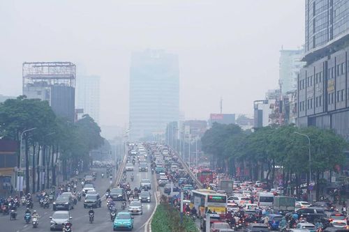 Chất lượng không khí Hà Nội hôm nay: Chỉ số ô nhiễm không khí ở mức không lành mạnh, điểm danh những điểm vượt mức quy định