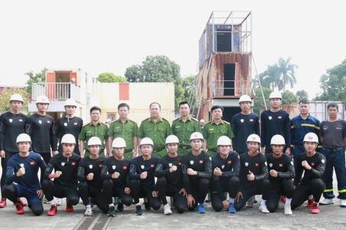 Đội tuyển Bộ Công an Việt Nam tham gia Giải vô địch thế giới về chữa cháy và cứu nạn, cứu hộ