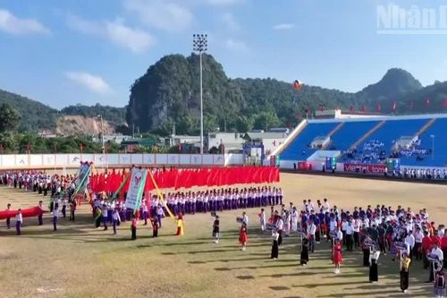 Sơn La khai mạc Đại hội Thể dục thể thao lần thứ X