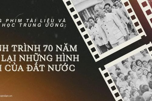 Hãng phim Tài liệu và Khoa học Trung ương: Hành trình 70 năm ghi lại những hình ảnh của đất nước