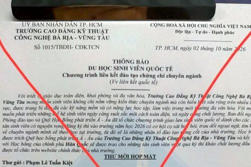 Cảnh báo giả mạo thông báo đủ điều kiện đi Hàn Quốc du học