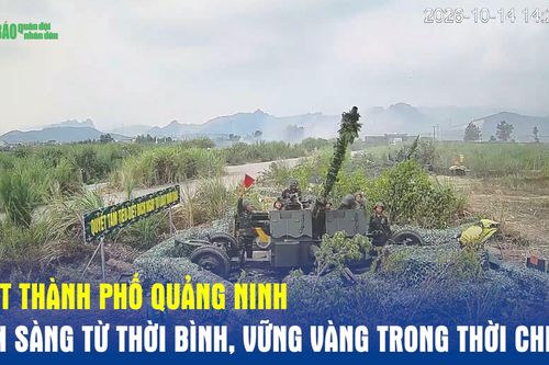 LLVT thành phố Quảng Ninh: Sẵn sàng từ thời bình, vững vàng trong thời chiến