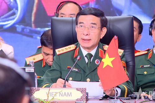 Đại tướng Phan Văn Giang tham dự ADMM-20, ADMM+ lần thứ 13