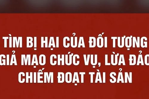 Cần Thơ: Tìm bị hại của đối tượng giả mạo cán bộ Ủy Ban Kiểm tra Trung ương để lừa đảo