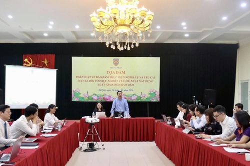 Nghiên cứu, đề xuất xây dựng Luật Giao dịch bảo đảm phù hợp với thực tiễn phát triển